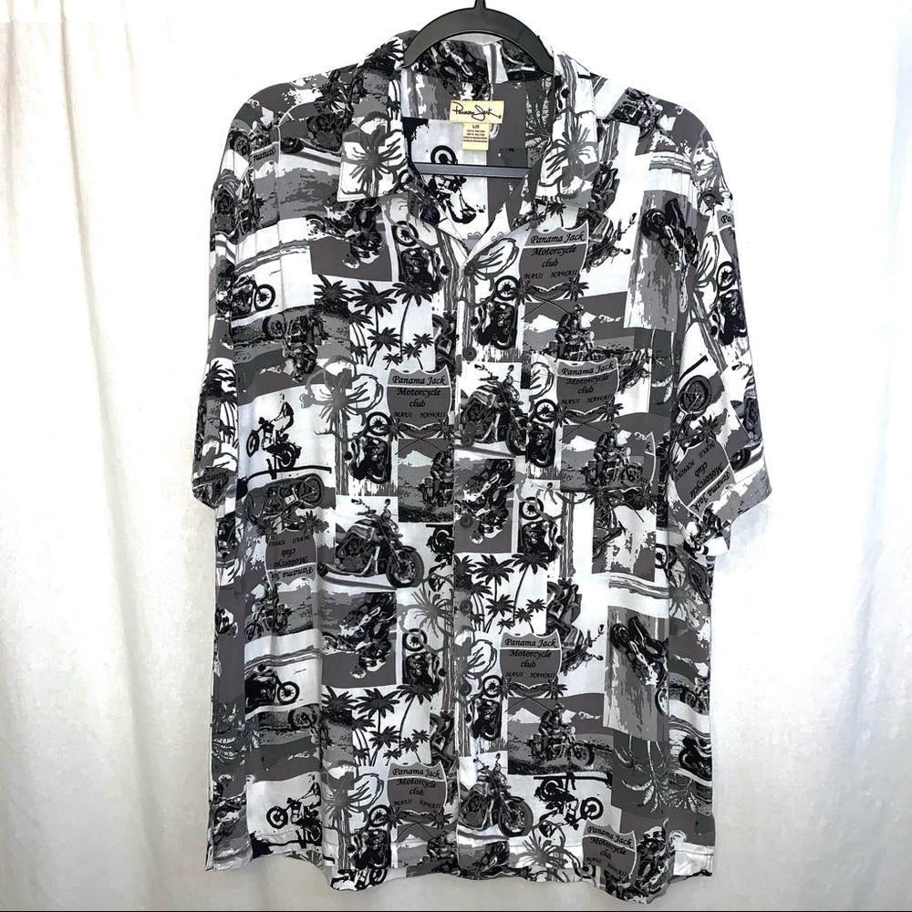Panama‎ Jack Motorcycle Club Maui Hawaii Size L